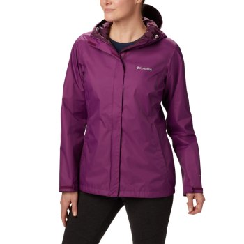 Columbia Arcadia II Rain, Chamarras Morados Para Mujer | 403825-IQT